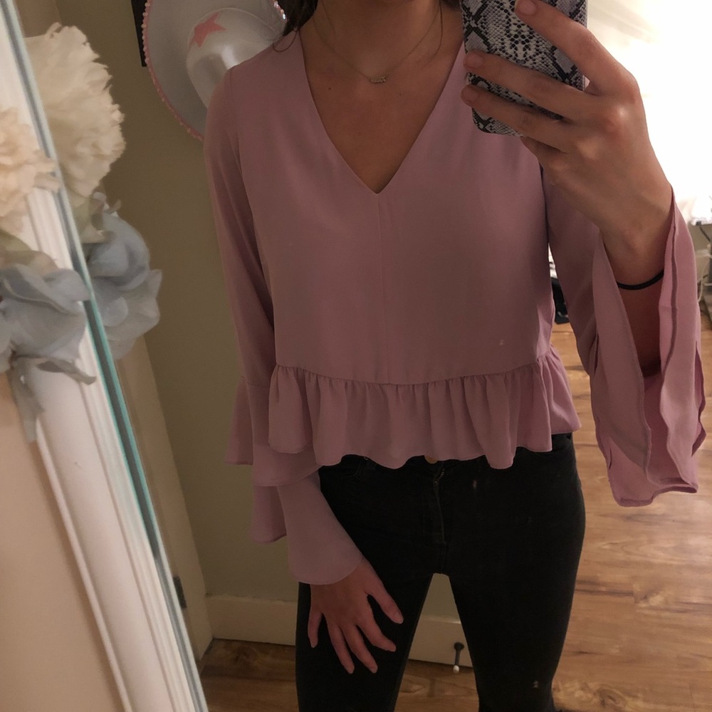 Ruffle blouse